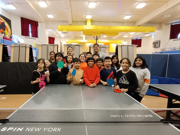 PS 329Q, American Youth Table Tennis Organization supported by STIGA and SPIN 
