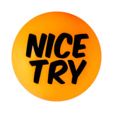 STIGA Smash Talk 1-Star Balls - Witty Phrases, Banter, and Competitive taunts - ITTF Regulation SIze & Weight - 40+ ABS Material - Multi Ball Pack (6)