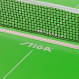 STIGA Aluminum Midsize - Compact, Portable Ping Pong Table - 6ft x 3ft Perfect for Any Space - Easily Folds