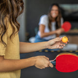 STIGA Carbon+ Ping Pong Paddle – 7-ply Extra Light Carbon Fiber Blade – 2mm Premium Sponge – Concave Pro Handle for Exceptional Grip – Performance Table Tennis Racket for Tournament-Level Play