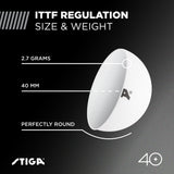 STIGA Classic Table Tennis Set (2-Player Set)