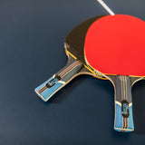 STIGA Nitro Performance Ping Pong Paddle - 6-ply Light Blade - 2mm Premium Sponge - Anatomic Italian Composite Handle for Exceptional Grip - Performance Table Tennis Racket for Serious Play