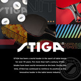 STIGA Pro Carbon Performance Ping Pong Paddle - 7-ply Extra Light Carbon Fiber Blade - 2mm Premium Sponge - Concave Pro Handle for Exceptional Grip - Tournament-level Play