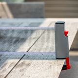 STIGA Retractable Anywhere Ping Pong Net Set - Easily Clamp to Any Surface - Regulation Size - Includes 2 Ping Pong Paddles, 3 1-Star Balls, and Mesh Storage Bag.