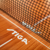 STIGA Space Saver Table Tennis Table - Woodgrain - Quick, Easy Storage - Separate Table Halves - No Assembly Required - Regulation Quality