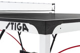STIGA ST3100 20mm Table Tennis Table - Sturdy Chassis Design - Ball Apron Holds 24 Balls Total - Net and Post Set