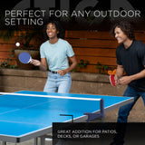 STIGA Vapor Indoor/Outdoor Table Tennis Table with QuickPlay Design - 95% Preassembled Out of the Box with Aluminum Composite Top for All-Weather Performance