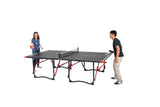 Volt Table Tennis Table - Easy Assembly - Hinged Design Fits Most SUVs - 85% Less Space - Regulation Size