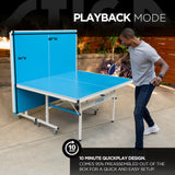 STIGA XTR Outdoor Table Tennis Table 95% Preassembled Out of the Box with Aluminum Composite Top for All-Weather Performance