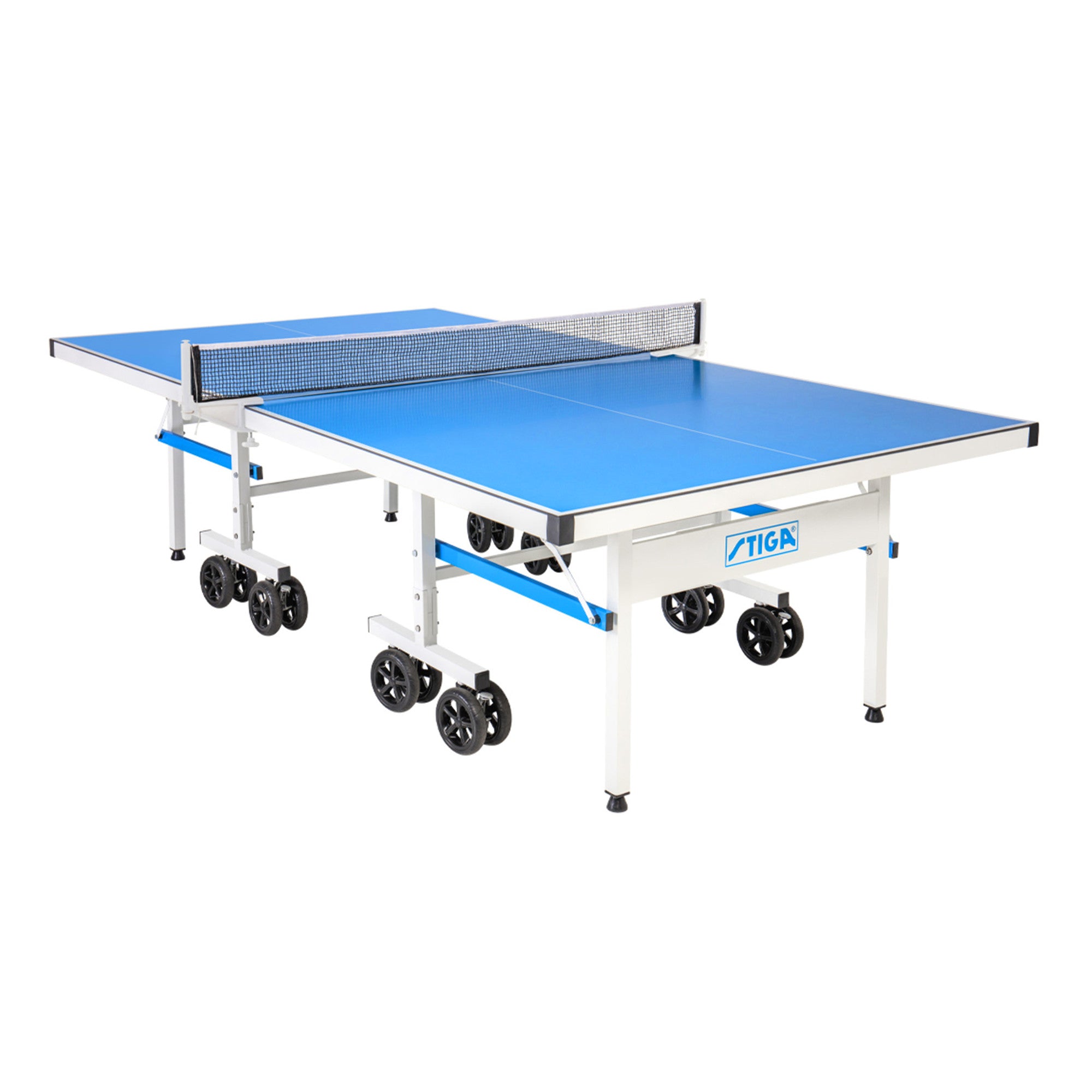 STIGA XTR Pro Outdoor Table Tennis Table – 90% Pre-Assembled, 15