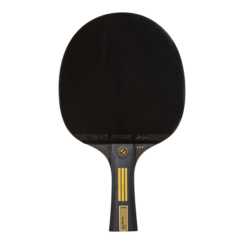 STIGA Alpha Ping Pong Paddle – 5-ply Extra Light Blade – 2mm Premium Sponge – Italian Concave Handle for Masterful Grip – Performance Table Tennis Racket for Competitive Play _7