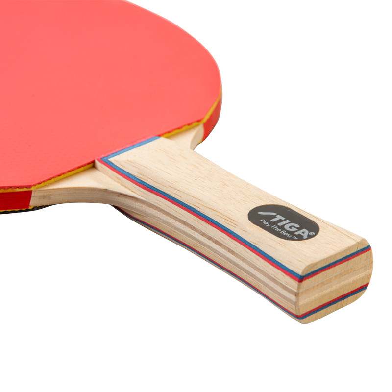 STIGA Aspire Ping Pong Paddle - 5-ply Blade – 2mm Sponge – Concave Italian Composite Handle – Perfect for High-Scoring Friendly Competition_7