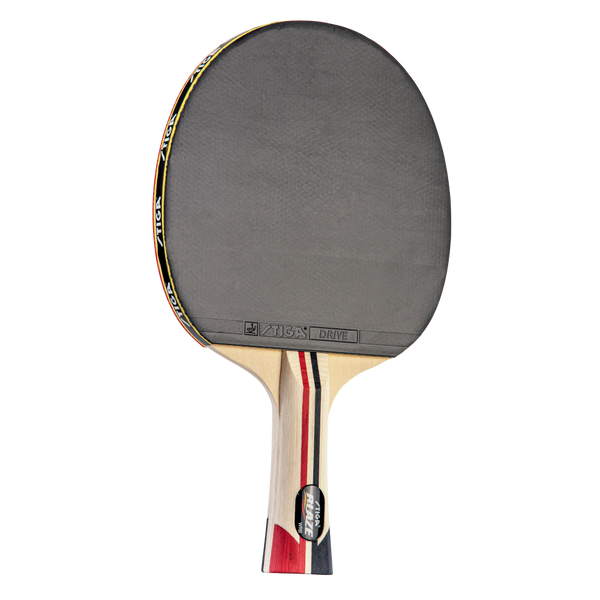 BUILT FOR COMPETITION – STIGA's ACS Technology combines microscopic air capsules in the ITTF approved smooth inverted rubber for high speed and spin with maximum elasticity and outstanding control—the perfect racket for tournament play._2