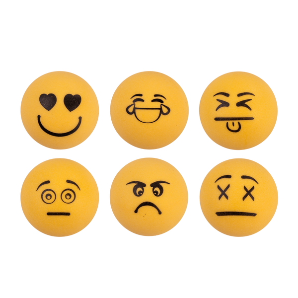 STIGA 1-Star Emoji Table Tennis Balls (6 Pack)_1