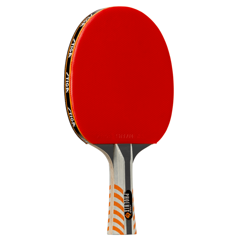 STIGA Phoenix Ping Pong Paddle - 5-Ply Ultra-Light Blade - 2mm Tournament-Approved Sponge - Flared Handle for Enhanced Control - Competitive Table Tennis Racket for Family Fun_1