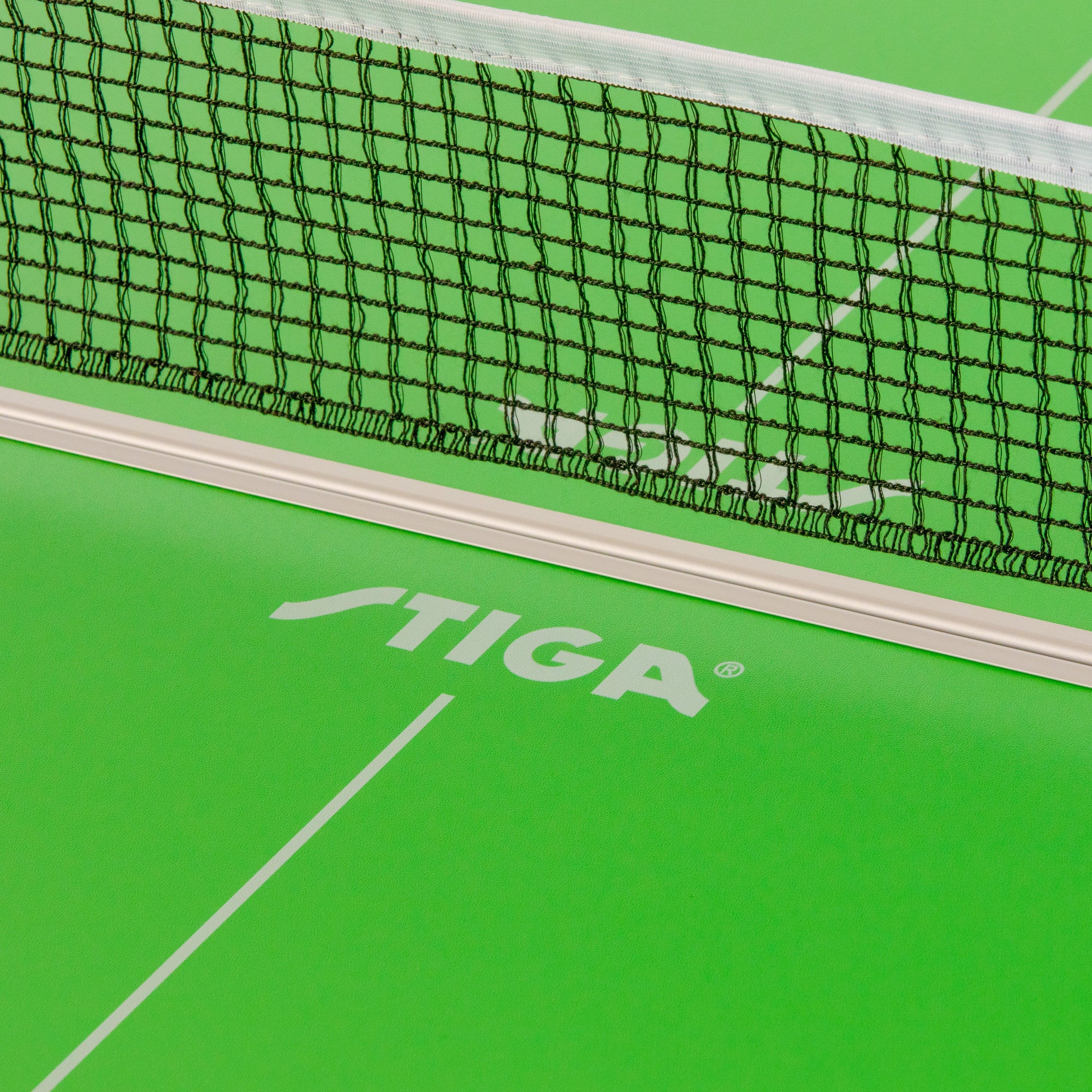 STIGA Aluminum Midsize - Compact, Portable Ping Pong Table - 6ft x