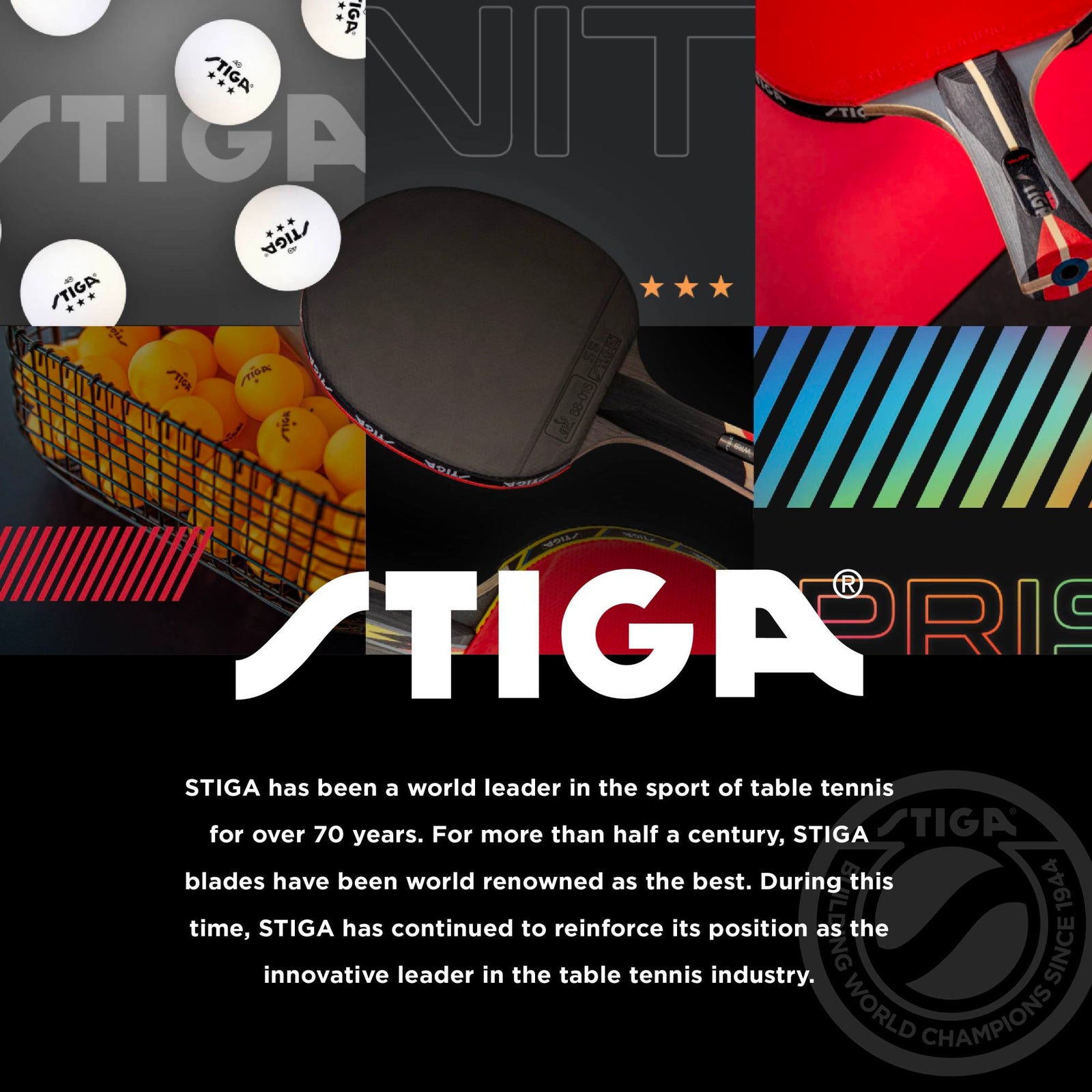Stiga Table Tennis Australia Tennis Racket STIGA Evolution Ping Pong ...