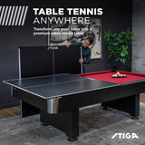 STIGA Premium Table Tennis Conversion Top - Transform Your Pool Table into A Table Tennis Table
