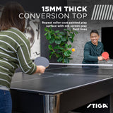 STIGA Premium Table Tennis Conversion Top - Transform Your Pool Table into A Table Tennis Table