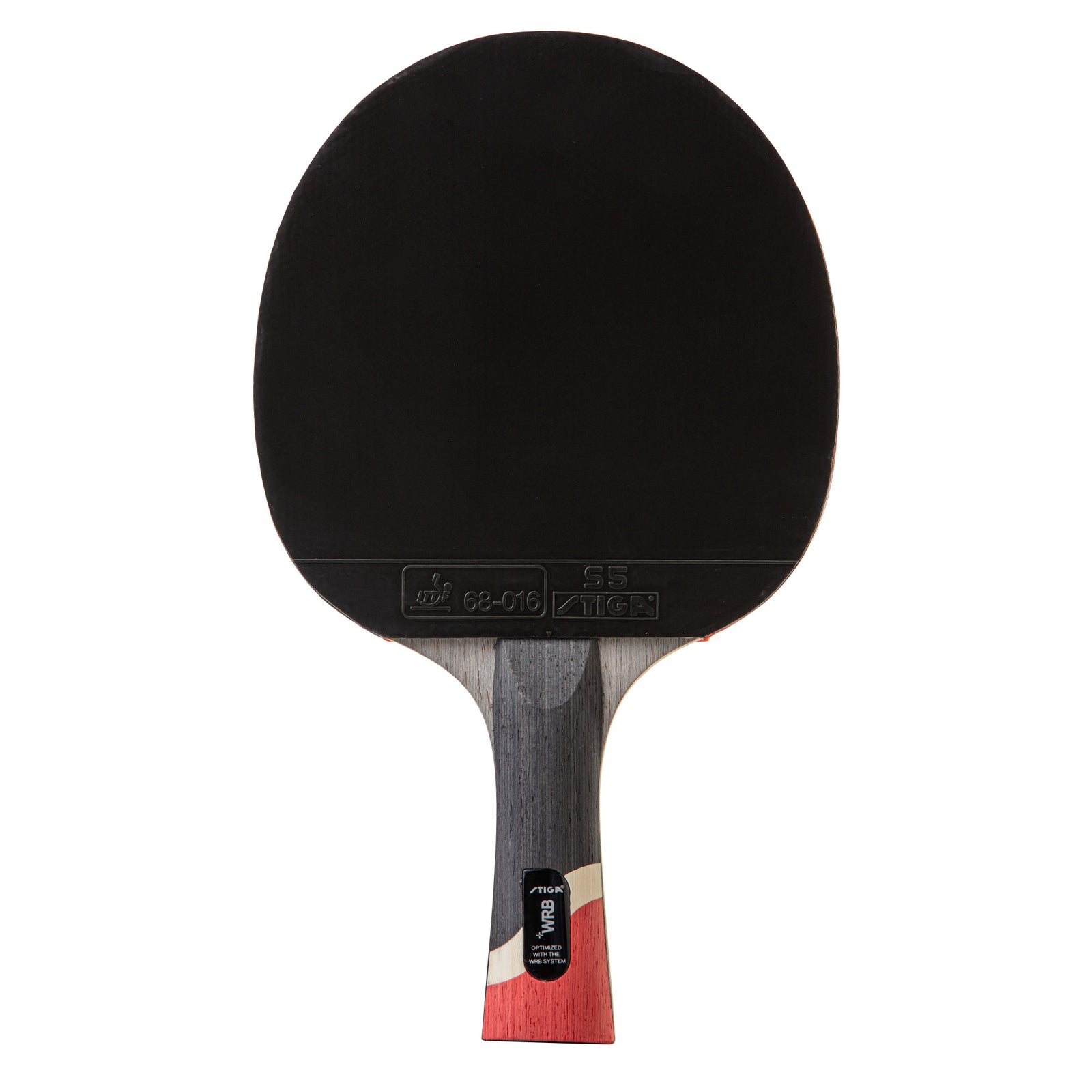 STIGA Red Pro Carbon Ping Pong Paddle – Carbon Fiber Racket for