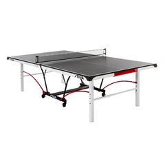 STIGA ST3100 20mm Table Tennis Table - Sturdy Chassis Design - Ball Apron Holds 24 Balls Total - Net and Post Set