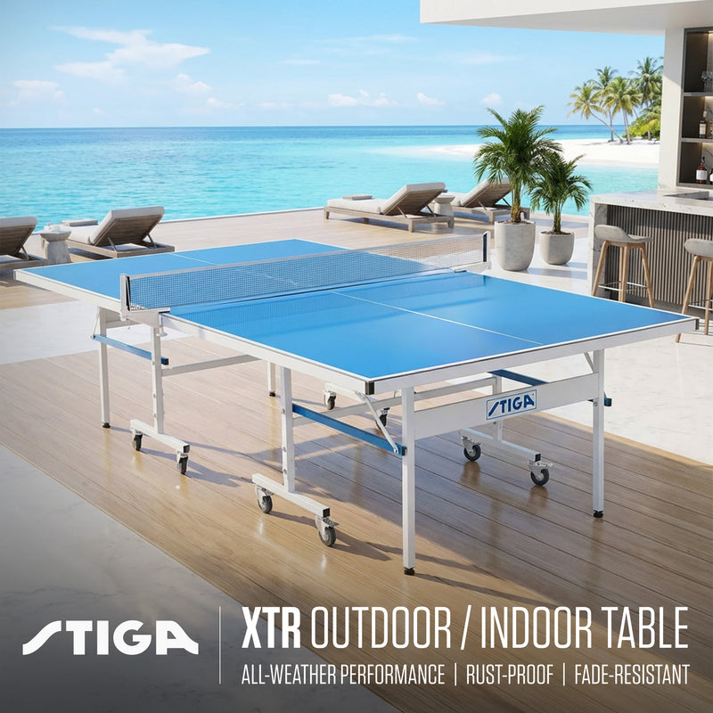 STIGA XTR Outdoor Table Tennis Table – All-Weather Waterproof