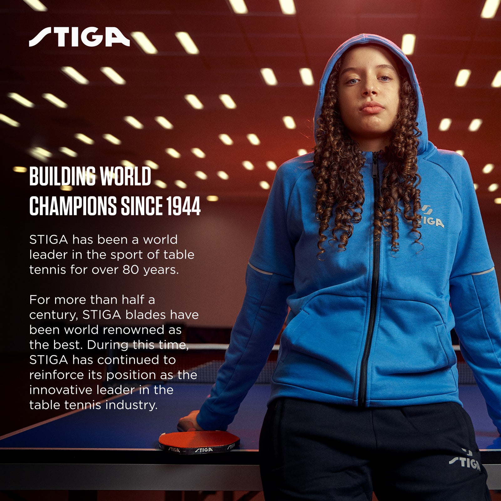 STIGA XTR Outdoor Table Tennis Table – All-Weather Waterproof