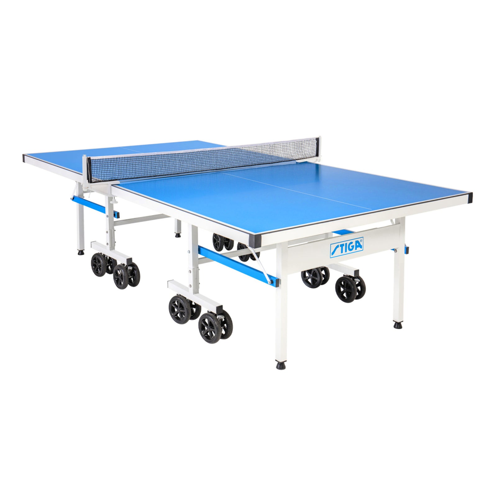 STIGA XTR Pro Outdoor Table Tennis Table – 90% Pre-Assembled, 15