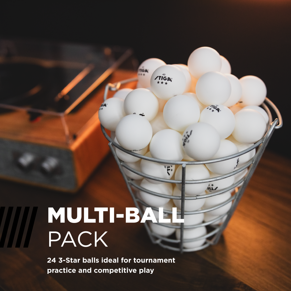 STIGA 24pk 3-Star Ping Pong Balls | STIGA US