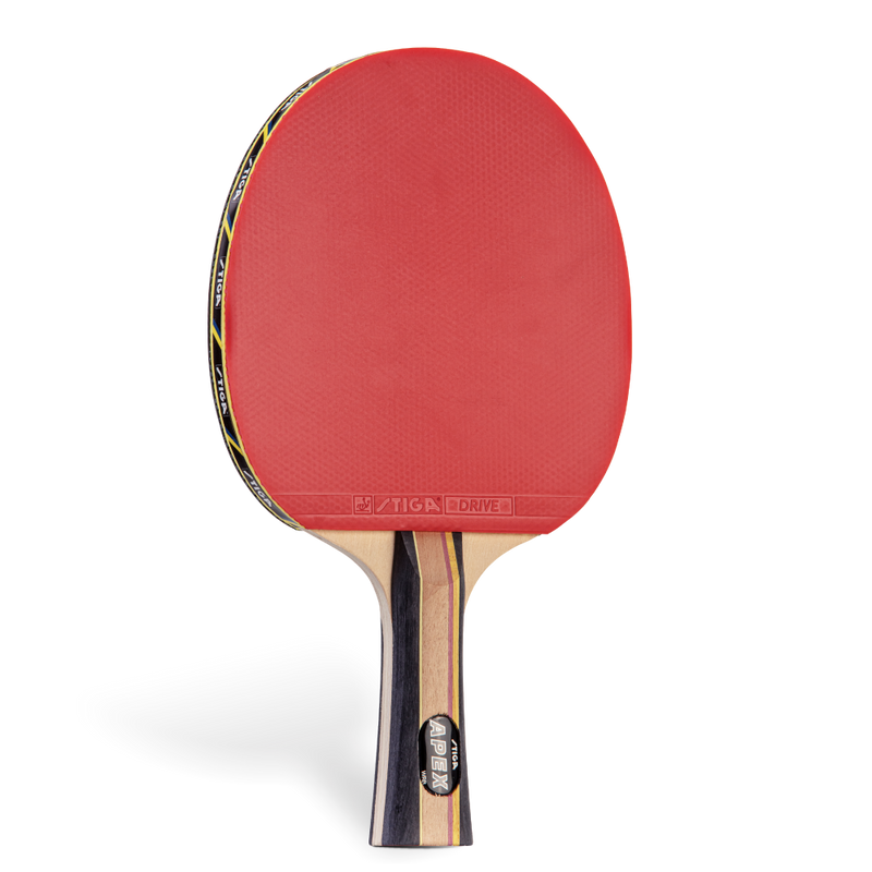 STIGA Apex Ping Pong Paddle – 5-ply Extra Light Blade – 2mm Tournament-Approved Sponge – Concave Italian Composite Handle for Improved Control – Intermediate Table Tennis Racket _1