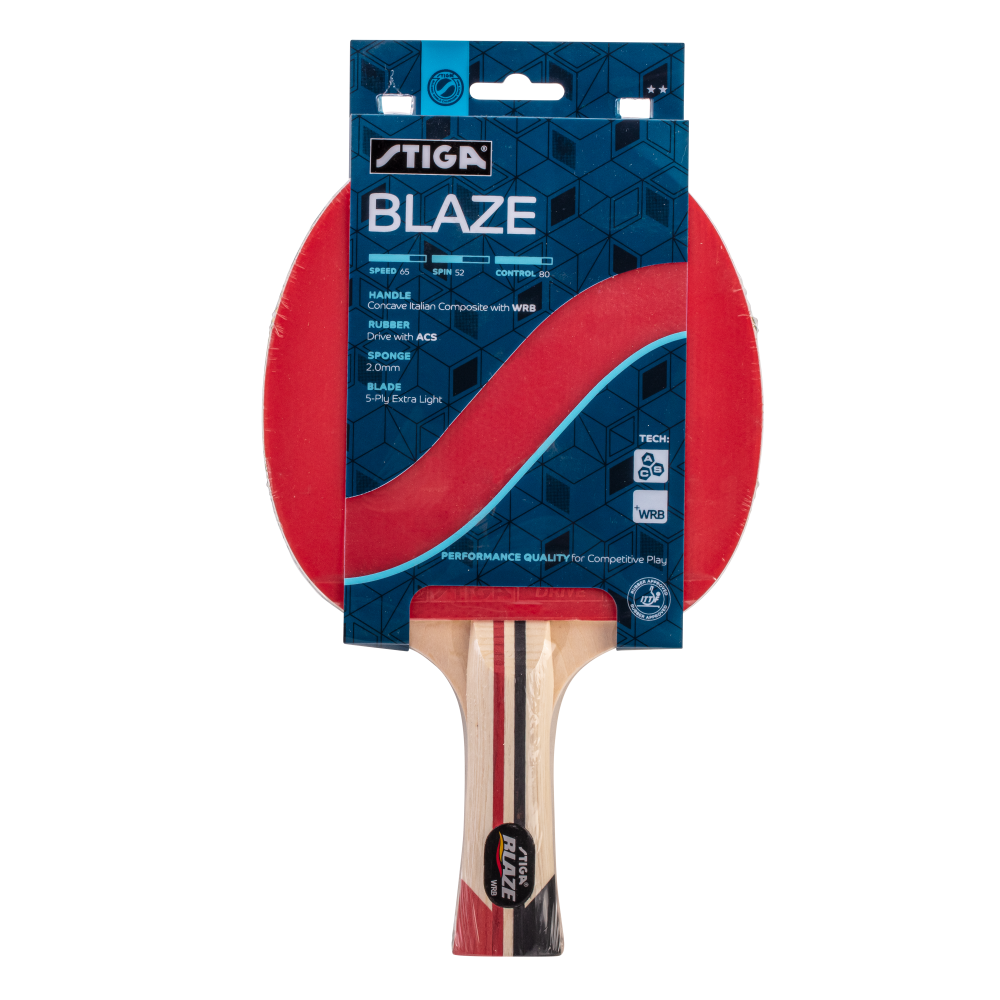 STIGA Blaze Ping Pong Paddle | STIGA US