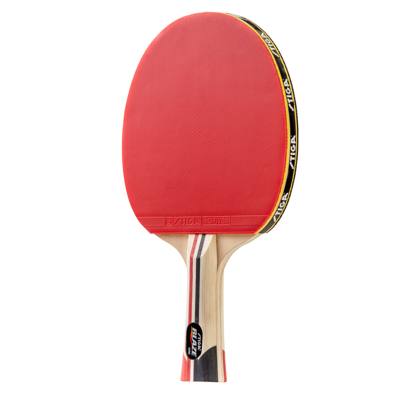 STIGA Blaze Ping Pong Paddle – 5-ply Extra Light Blade – 2mm Tournament-Approved Sponge – Concave Italian Composite Handle for Improved Control – Intermediate Table Tennis Racket _7