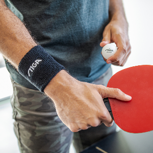 STIGA Carbon+ Ping Pong Paddle Set – 7-Ply Carbon Blade, 2mm Sponge, Pro Handle, Includes Balls & Cover