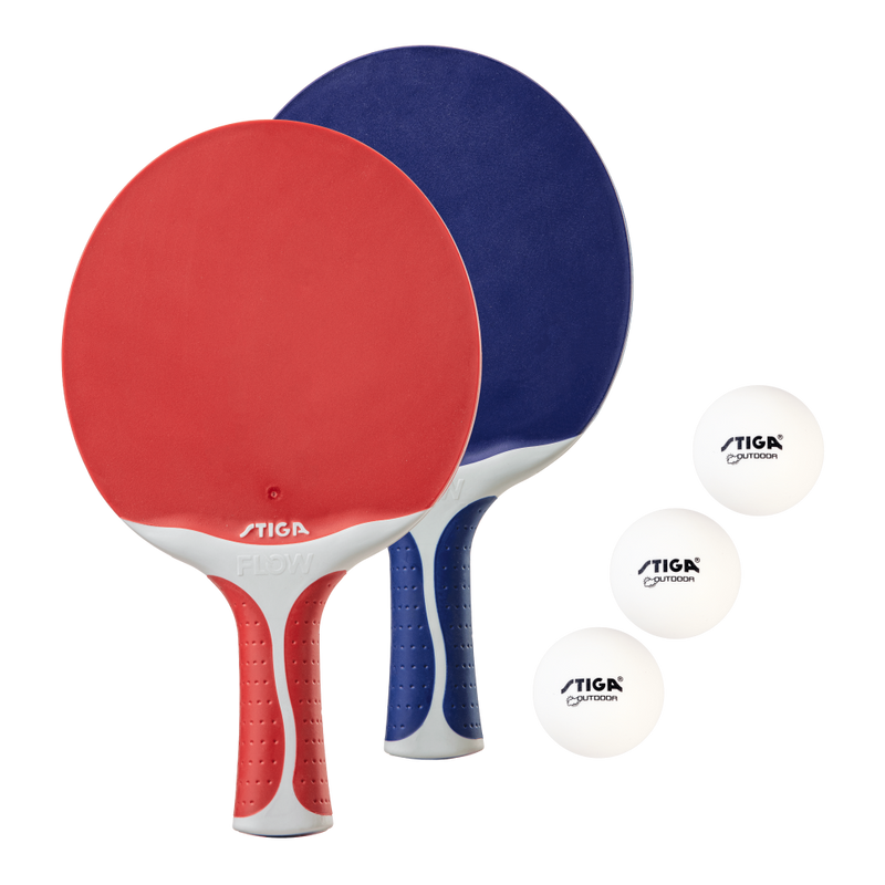 STIGA Flow 2-Player Ping Pong Paddle Set | STIGA US
