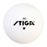 REGULATION SIZE & WEIGHT – Includes 46 (white) STIGA 1-star (40mm) ITTF regulation size and weight table tennis balls._2