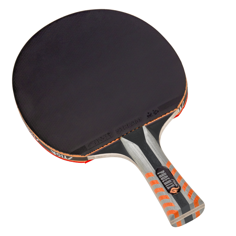 STIGA Phoenix Ping Pong Paddle - 5-Ply Ultra-Light Blade - 2mm Tournament-Approved Sponge - Flared Handle for Enhanced Control - Competitive Table Tennis Racket for Family Fun_3