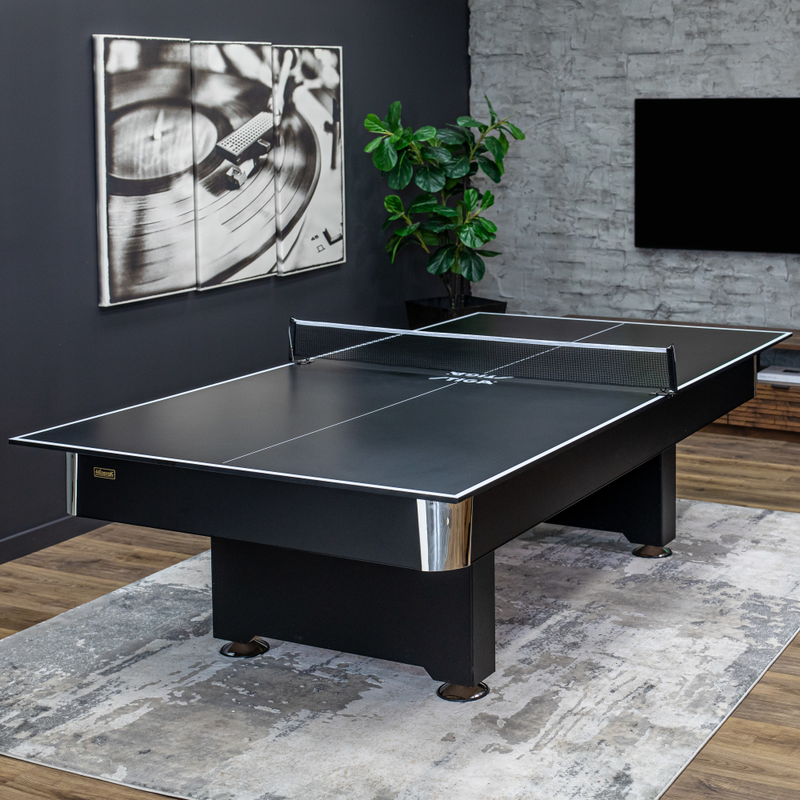DIMENSIONS: 9' X 5' - The table top is 9'x5', regulation size according to International Table Tennis Federation (ITTF)._2