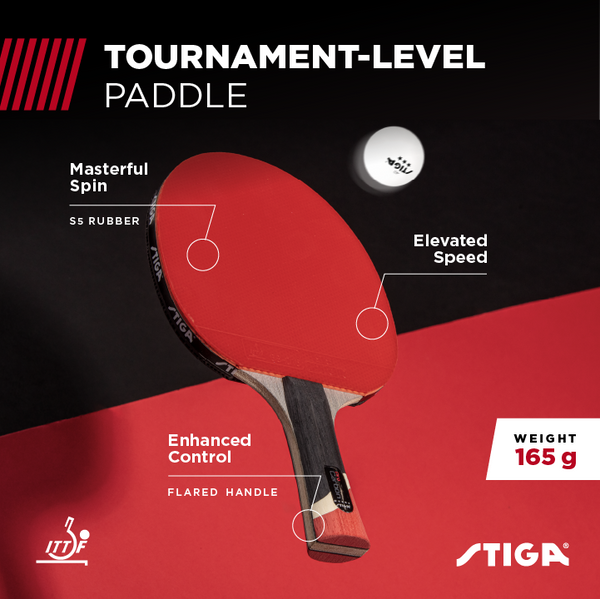 Performance Ping Pong Paddles | Tournament-Level Rackets | STIGA US