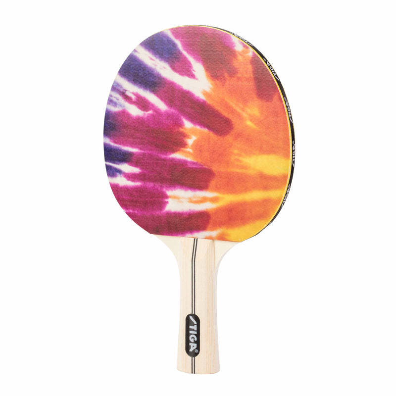 STIGA Tie Dye Image Recreational Table Tennis Racket