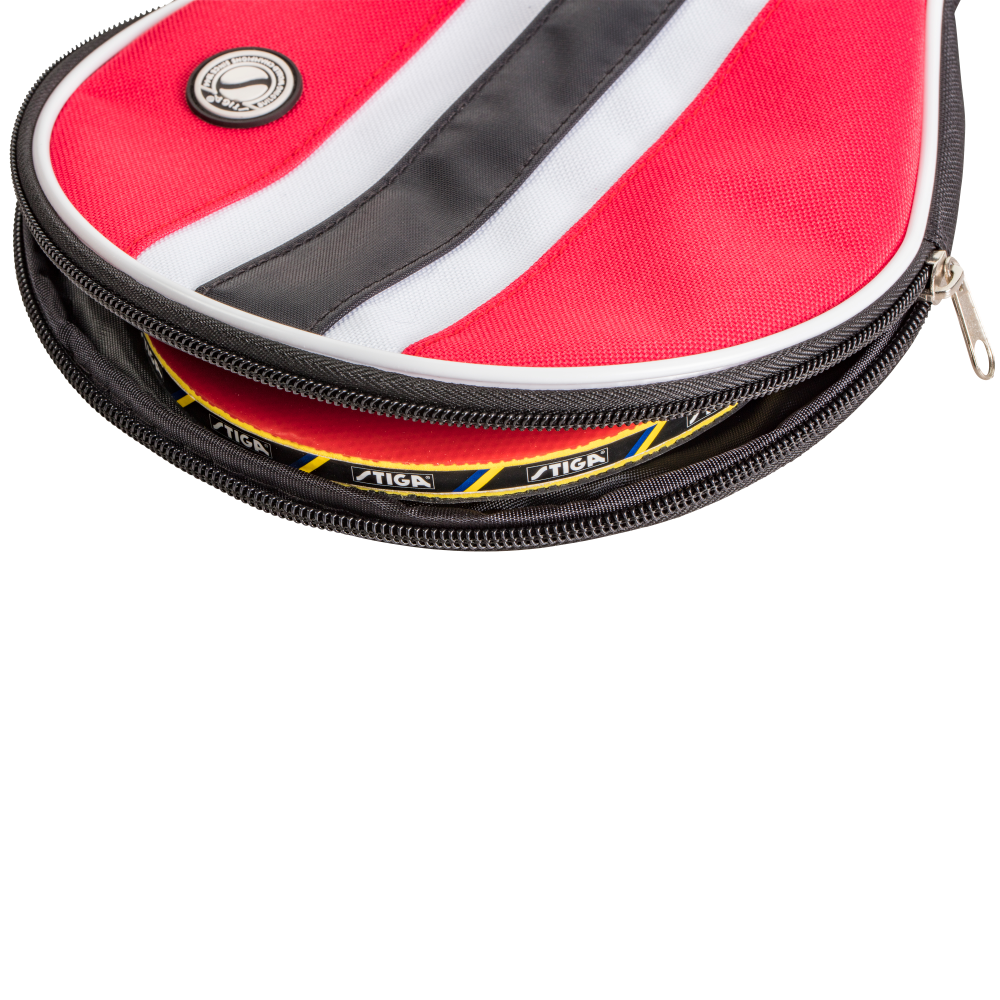 STIGA Red & Black Ping Pong Paddle Cover | STIGA US